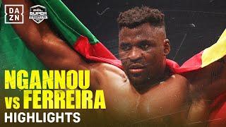 FIGHT HIGHLIGHTS FRANCIS NGANNOU VS RENAN FERREIRA