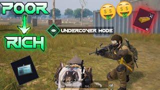 Poor To Rich Fast & Easy Undercover Mode METRO ROYALE PUBG MOBILE Season 18