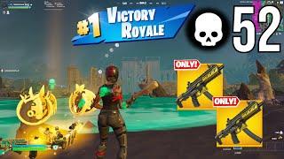 I WON Using *HADES* Harbinger SMG ONLY Build GameplayFortnite Chapter 5 Season 2