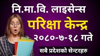 Nimabi exam center 2080 । नि.मावि. परिक्षा केन्द्र । Teaching license exam center । bsah