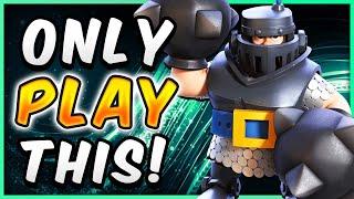 EVERY OTHER DECK IS TRASH BEST MEGA KNIGHT DECK in CLASH ROYALE