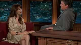 Saffron Burrows on Craig Ferguson 2008.10.28