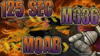 MW3 CRAZY 125 sec LMG FAT BOY MOAB