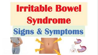 Irritable Bowel Syndrome IBS Signs & Symptoms  Reasons for Why Symptoms Occur