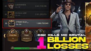 Soju - CgK Clan Kills MC Brutal 1 Billion Losses  Mafia City