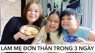 Vlog# MỘT NGÀY Ở NHÀ CỦA BA MẸ CON 