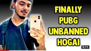 Pubg unbanned ho Gaya Mubarak ho Pubg lovers