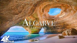 Algarve Portugal 4K - Unveiling The Wonders of Portugals Coastline - Calming Music