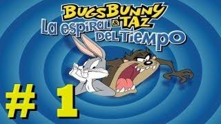 Bugs Bunny & Taz La Espiral del Tiempo  PSX  PS1  PSone  En directo  Con ZeroXeM  Parte 1