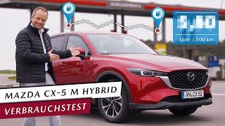 Neuer Mazda CX-5 Mild-Hybrid e-Skyactiv G 165 PS im Verbrauchstest  Damit hat KEINER gerechnet