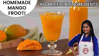 Mango Frooti at home skip the artificial stuff  घर का बना मैंगो फ्रूटी स्टोर से बेहतर 