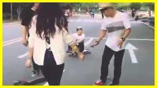 Original Viral Video Dope Korean Longboard Girl Hyo Joo