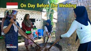 Muslim wedding video in indonesia One day before the wedding full of struggle indonesia village