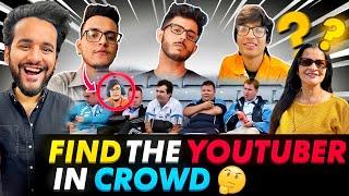 Guess the YOUTUBER from Crowd Challenge 