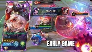 LYLIA APRIL STARLIGHT‼️ Early game maniac Magitech Arsenal🪄