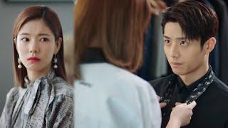 Bossy president loves Cinderella so much makes scheming girl jealous  Chinese drama eng sub