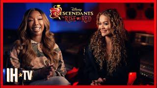 Rita Ora and Brandy Interview - Descendants The Rise of Red 2024