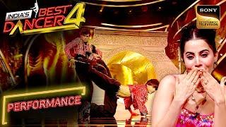 Indias Best Dancer S4  Hai Rama पर Harsh के Sensuous Dance की Fan बनीं Uorfi  Performance