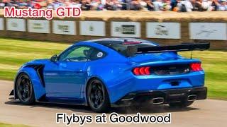 Ford Mustang GTD absolutely killing it at Goodwood