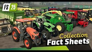 FS25 - First Fact Sheets Are Here  Farming Simulator 25