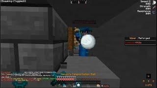 TRAPPING YOUTUBER WITH TELEPORTATION SNOWBALL + HACKUSATED Minecraft HCF