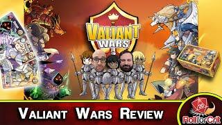 Valiant Wars Review Take a Chance on This Push-Your-Luck Deckbuilder