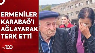 Ermeniler Karabağdan Ayrılıyor  TV100 Haber