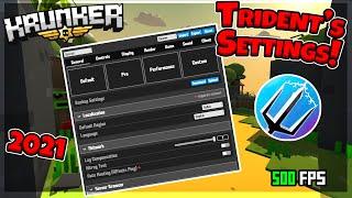 Tridents Krunker Settings Video 2021