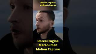 Motion capture Metahuman test 2 without cleanup Real-Time face and body