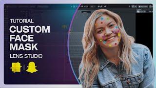 Custom Face Mesh  - Lens Studio Tutorial  Create your own snapchat filter
