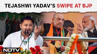 Tejashwi Yadav Latest News  BJPs 400-Paar Film Has Flopped On Day 1 Of Polls Tejashwi Yadav