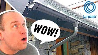 The EASIEST Half Round Gutter Installation