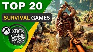 Top 20 Survival Games On Xbox Game Pass  DECEMBER 2023