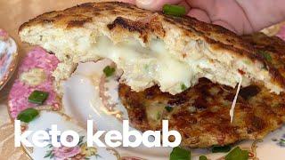 KETO Kabab  Cheese Filled Chicken Kabab