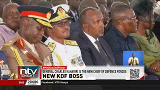 General Charles Kahariri appointed Kenyas Chief Of Defence Forces Omenda vice