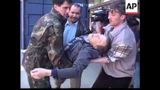 Bosnia - Sniper Attack In Sarajevo