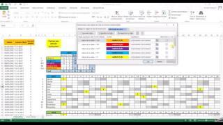 Faire un calendrier Excel de congés sur 2 ans + Lien fichier