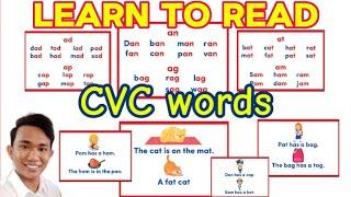 Learn to Read CVC words  Beginning Reading  Learning Reading using IWY Teaching Strategy