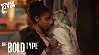 Kat and Adena First Kiss  #Kadena IS REAL  The Bold Type  Screen Bites