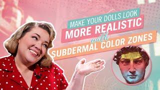  Make Your Dolls Look More REALISTIC With Subdermal Color Zones  Art Doll Repaint How-to Tutorial