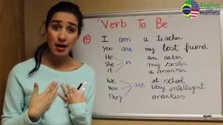 Aula de ingles - Verbo to be English with Marcela