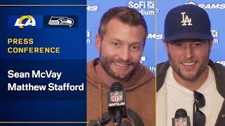 Sean McVay & Matthew Stafford Address The Media Following Week 11 Matchup vs. Seahawks