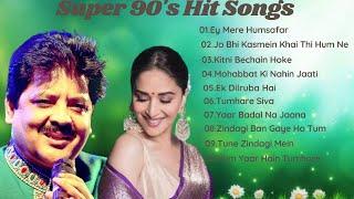 Best Of Udit Narayan  Udit Narayan Hindi Romantic Songs Evergreen songs 90s Hits Songs
