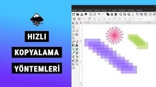 Inkscapede işinizi kolaylaştıracak iki hızlı kopyalama yöntemi