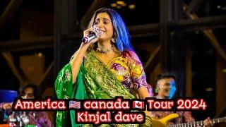 Kinjal Dave #Vancouver  Canada 2-9-2024 Live Program  Kinjal Dave  America  Aishwarya Majmudar