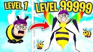 Can We Get a MAX LEVEL BEE FACTORY In ROBLOX BEE TYCOON? EVERYTHING UNLOCKED