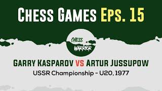 Garry Kasparov vs Artur Jussupow  USSR Championship - U20 1977