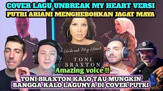 AMAZING  COVER LAGU UNBREAK MY HEART VERSI PUTRI ARIANI MENGHEBOHKAN JAGAT MAYA