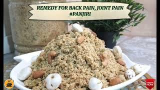 Remedy for New Mom Back Pain Joint pain Migraine An Immunity Booster Panjiri  Panjiri recipe