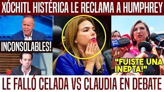 XÓCHITL HISTÉRICA LE RECLAMA A HUMPHREY POR CELADA FALLIDA. LORET Y CIRO INCONSOLABLES